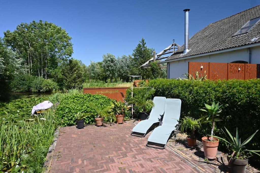 Luxe Woonboerderij In De Natuur. Nieuwkoop Dış mekan fotoğraf