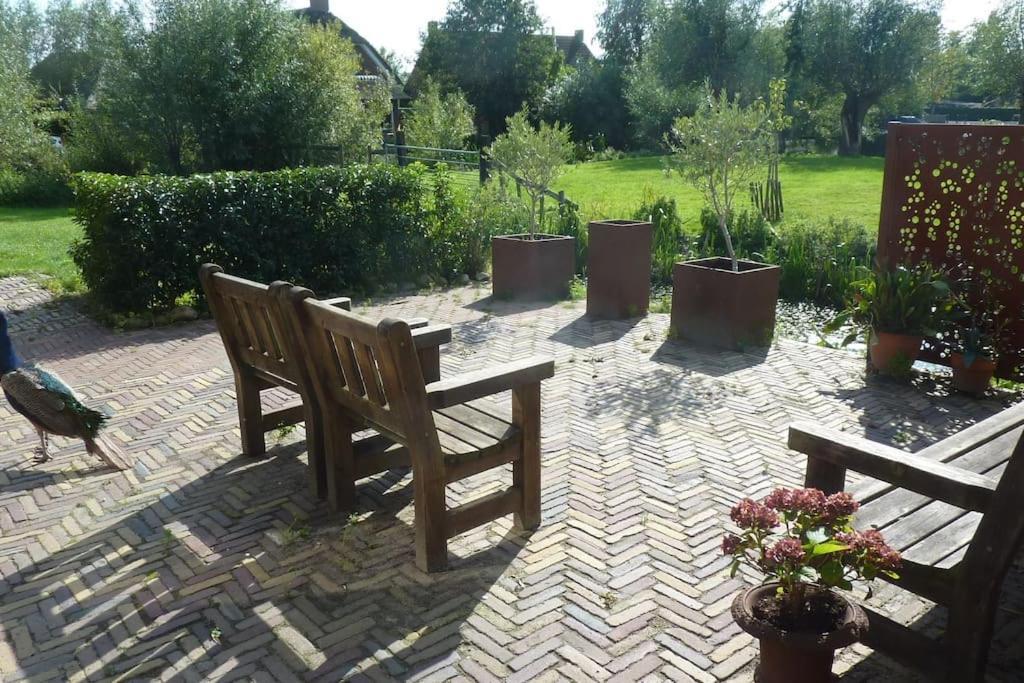 Luxe Woonboerderij In De Natuur. Nieuwkoop Dış mekan fotoğraf